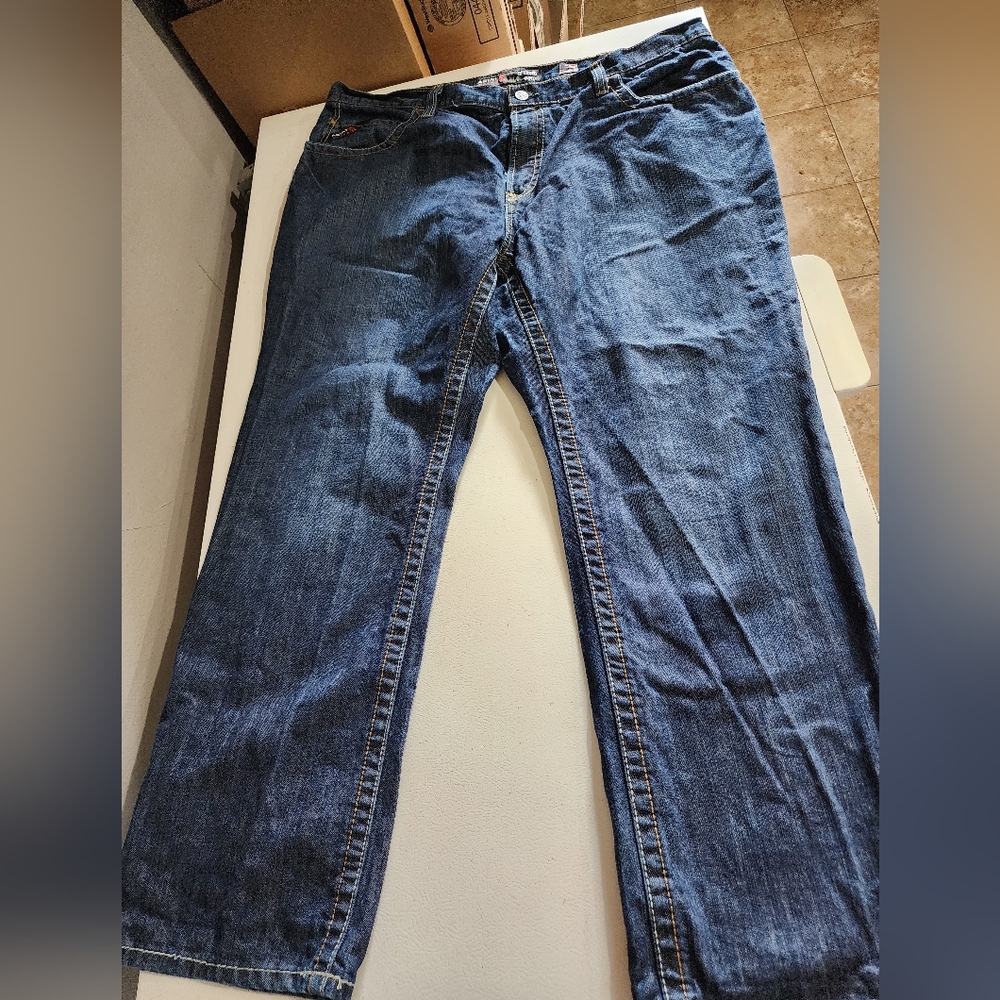 Ariat Men's Straight Blue Jeans